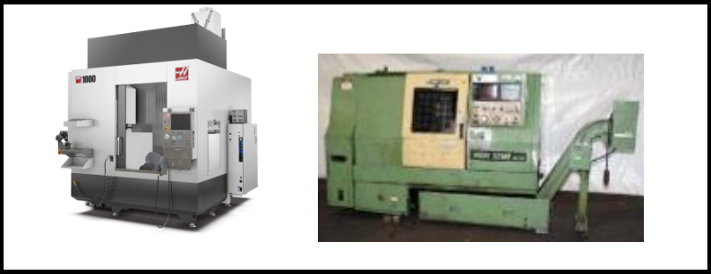 CNC Machines that can be equipped with a reliable manufacturing analytics / IIoT Solution